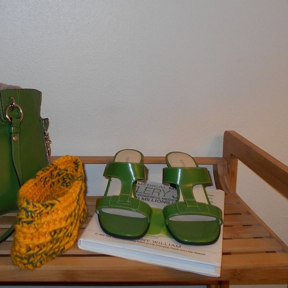 Headband Yellow and Green - Picture 4 of 9